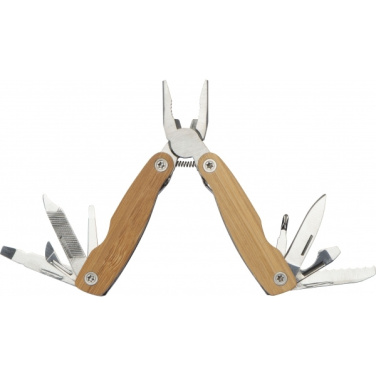 Logotrade promotional product picture of: Multifunction tool bamboo LEEDS