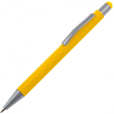 Logo trade promotional items image of: Metal ballpen touch pen soft touch SALT LAKE CITY