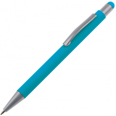 Logotrade promotional merchandise photo of: Metal ballpen touch pen soft touch SALT LAKE CITY