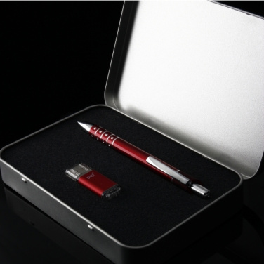 Logo trade promotional giveaway photo of: Metal box