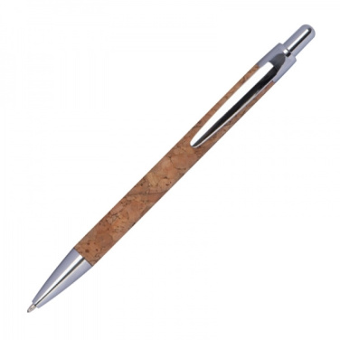 Logotrade corporate gift image of: Cork pen KINGSWOOD