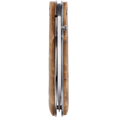 Logo trade promotional items image of: Pocket knife JUNGLE Schwarzwolf
