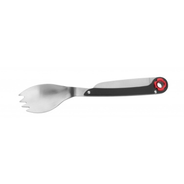 Logo trade business gift photo of: Multifunctional spoon LATEMAR Schwarzwolf