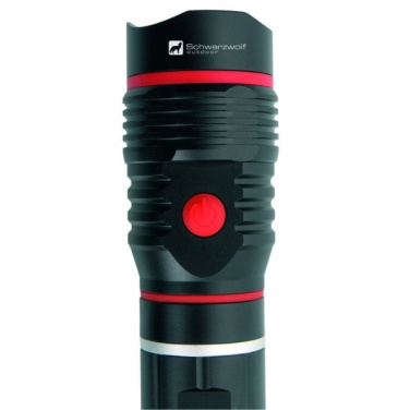 Logotrade corporate gift picture of: Flashlight BIWA Schwarzwolf