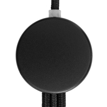 Logotrade promotional gift image of: 3in1 long cable with elighted logo for engraving, W201TG