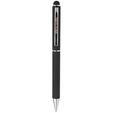 Logo trade promotional gifts picture of: Metal ballpoint pen, touch pen, soft touch CLAUDIE Pierre Cardin