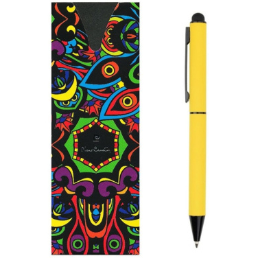 Logo trade advertising products picture of: Metal ballpoint pen, touch pen, soft touch CELEBRATION Pierre Cardin