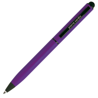 Logotrade promotional product image of: Metal ballpoint pen, touch pen, soft touch CELEBRATION Pierre Cardin