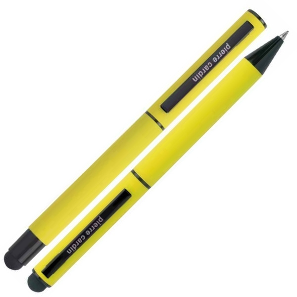 Logotrade promotional giveaway picture of: Writing set touch pen, soft touch CELEBRATION Pierre Cardin