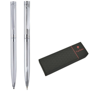 Logo trade promotional merchandise picture of: Writing set ballpoint pen & pencil RENEE Pierre Cardin