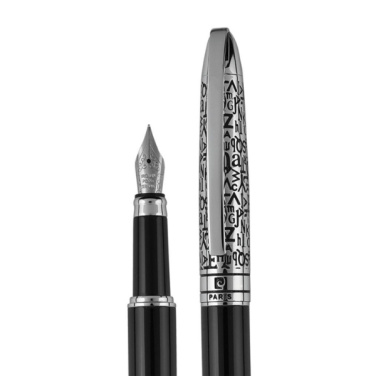 Logo trade promotional item photo of: Writing set ballpoint pen & fountain pen JACQUES Pierre Cardin