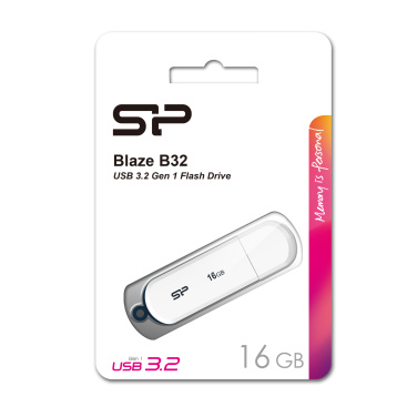 Logo trade promotional merchandise photo of: PENDRIVE SILICON POWER B32 3.2