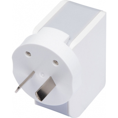 Logo trade business gift photo of: Travel adapter ANTWERP