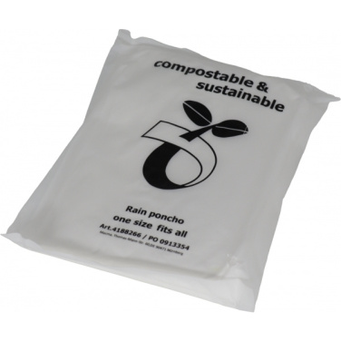 Logo trade corporate gifts image of: Rain poncho FLEURUS