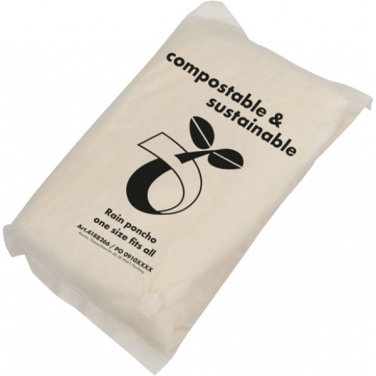 Logo trade corporate gift photo of: Rain poncho FLEURUS