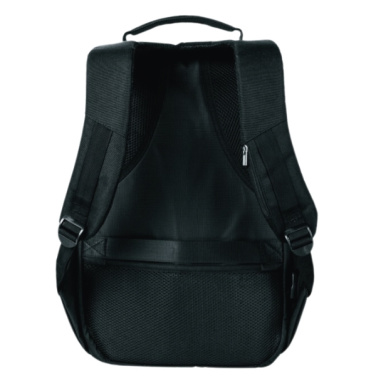 Logo trade promotional giveaway photo of: Backpack MAREB Schwarzwolf
