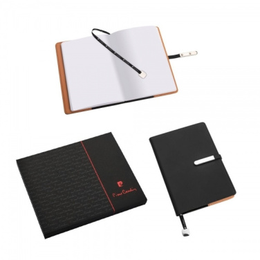 Logo trade promotional merchandise picture of: Notebook A5 Pierre Cardin ELEGANCE