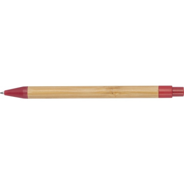 Logotrade promotional merchandise picture of: Wheatstraw and bamboo ballpen HALLE