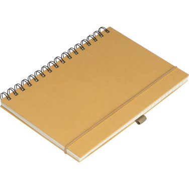 Logotrade promotional merchandise photo of: Cardboard notebook SILKEBORG