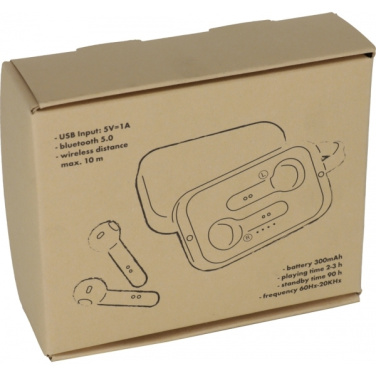 Logotrade advertising product image of: Bluetooth earbuds BARCELONA
