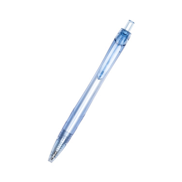 Logo trade corporate gifts image of: Transparent ballpen GLASGOW