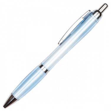 Logotrade promotional merchandise picture of: Transparent ballpen ALKEN