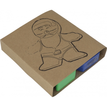 Logo trade promotional merchandise image of: Highlighters - Santa Claus