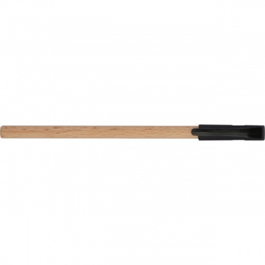 Logo trade advertising products image of: Wooden ballpen PALMDALE