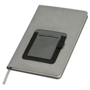 Logo trade promotional merchandise photo of: A5 notebook TILBURG