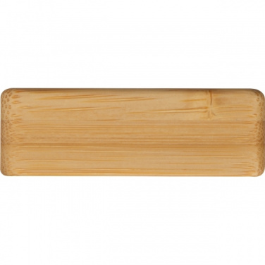 Logo trade promotional gifts picture of: Bamboo smartphone holder SAN SEBASTIAN