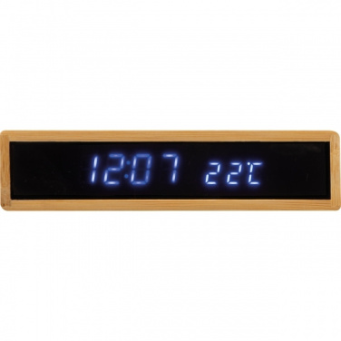 Logotrade promotional giveaway image of: Desk clock TRONDHEIM