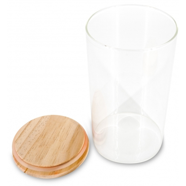Logotrade promotional merchandise photo of: Borosilicate container ONTARIO 1000 ml