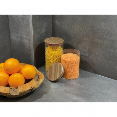 Logotrade advertising products photo of: Borosilicate container ONTARIO 1000 ml