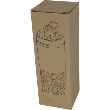 Logotrade promotional giveaway image of: Thermal stainless steel mug SANTANDER 500 ml