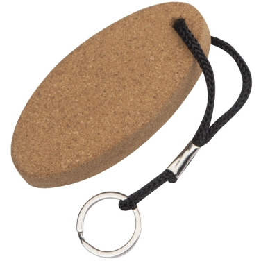 Logotrade corporate gift image of: Cork keyring ROSKILDE