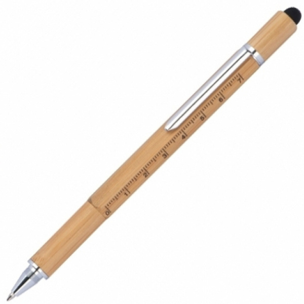 Logo trade promotional gifts image of: 6in1 multifunctional pen COIMBRA