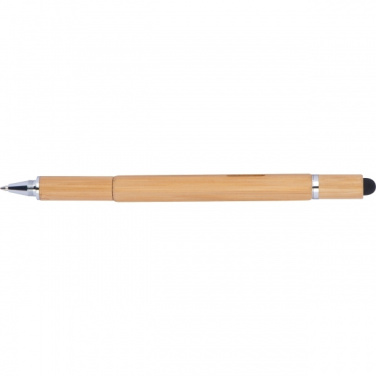 Logo trade promotional gifts picture of: 6in1 multifunctional pen COIMBRA