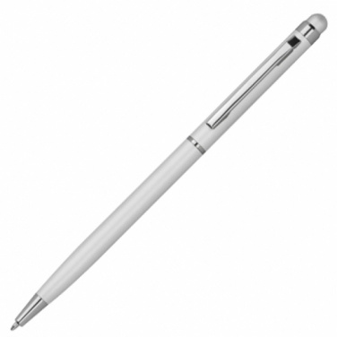 Logo trade promotional giveaways picture of: Ball pen with touch function CATANIA