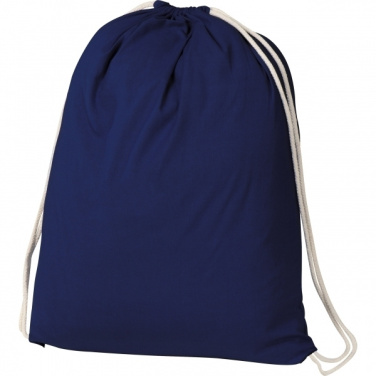 Logotrade advertising product picture of: Cotton gym bag BUDAPEST