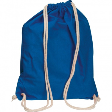 Logo trade corporate gift photo of: Cotton gym bag CARLSBAD