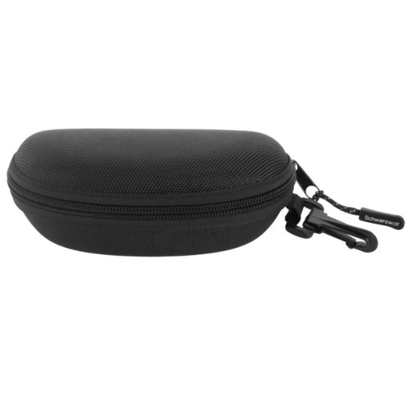 Logo trade promotional item photo of: Case for sunglasses ARKANSAS Schwarzwolf