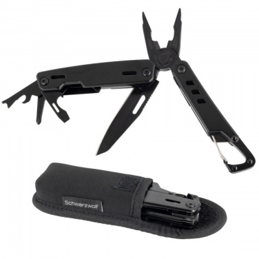 Logotrade promotional products photo of: Multitool NOBLE Schwarzwolf