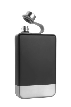Logotrade promotional item image of: Hip flask HALTI Schwarzwolf