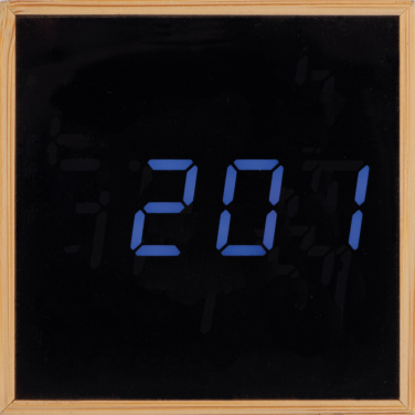 Logo trade business gift photo of: Desk clock CHARLESTON