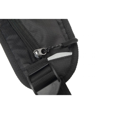Logo trade promotional giveaways image of: Sport belt bag MAFADI Schwarzwolf