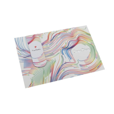 Logotrade promotional item image of: Set of magnetic bookmark and postcard LIBRO