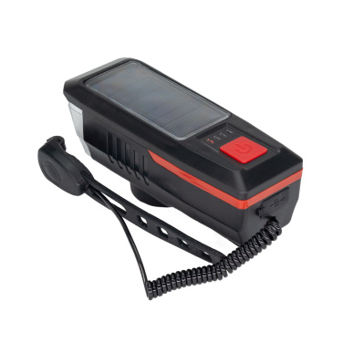 Logo trade promotional items picture of: Solar bike light with horn, MC-5