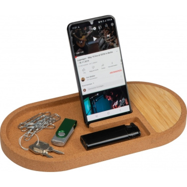 Logotrade promotional gifts photo of: Desk organiser with charging station LANCASTER