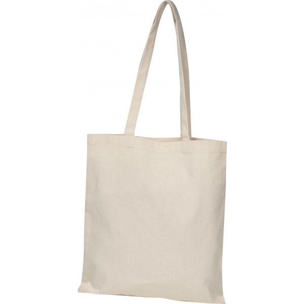 Logo trade promotional giveaways picture of: Organic cotton bag HONG KONG