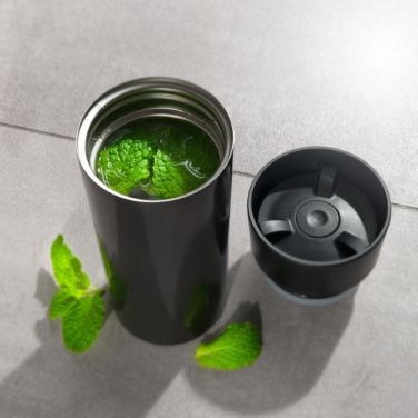 Logotrade advertising product picture of: Thermo mug ARANSOL 300 ml Schwarzwolf